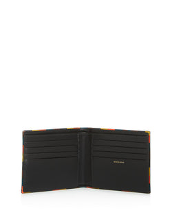 Paul Smith Stripe Edge Leather Bi-fold Wallet Black thumbnail 2