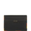 Paul Smith Striped Edge Leather Card Case Black