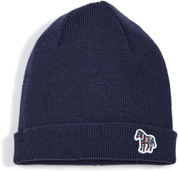 Paul Smith Zebra Patch Wool Beanie 47 thumbnail 1
