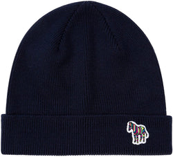 Paul Smith Zebra Patch Wool Beanie 47 thumbnail 2