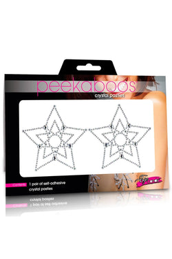 Peekaboos Diamond Crystal Star Pasties thumbnail 1