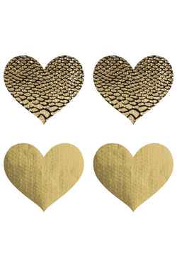 Peekaboos Glam O Rama Heart Pasties thumbnail 2