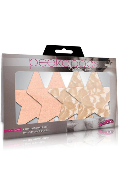 Peekaboos Nude Ambition Star Pasties