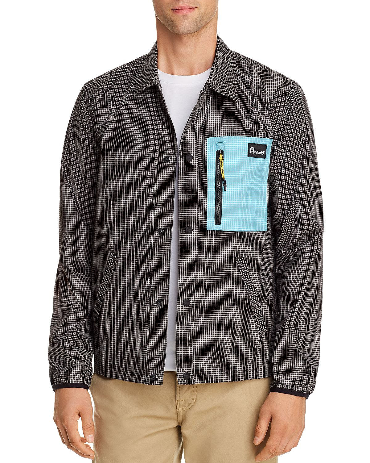 Penfield Laval Regular Fit Shirt Jacket Black