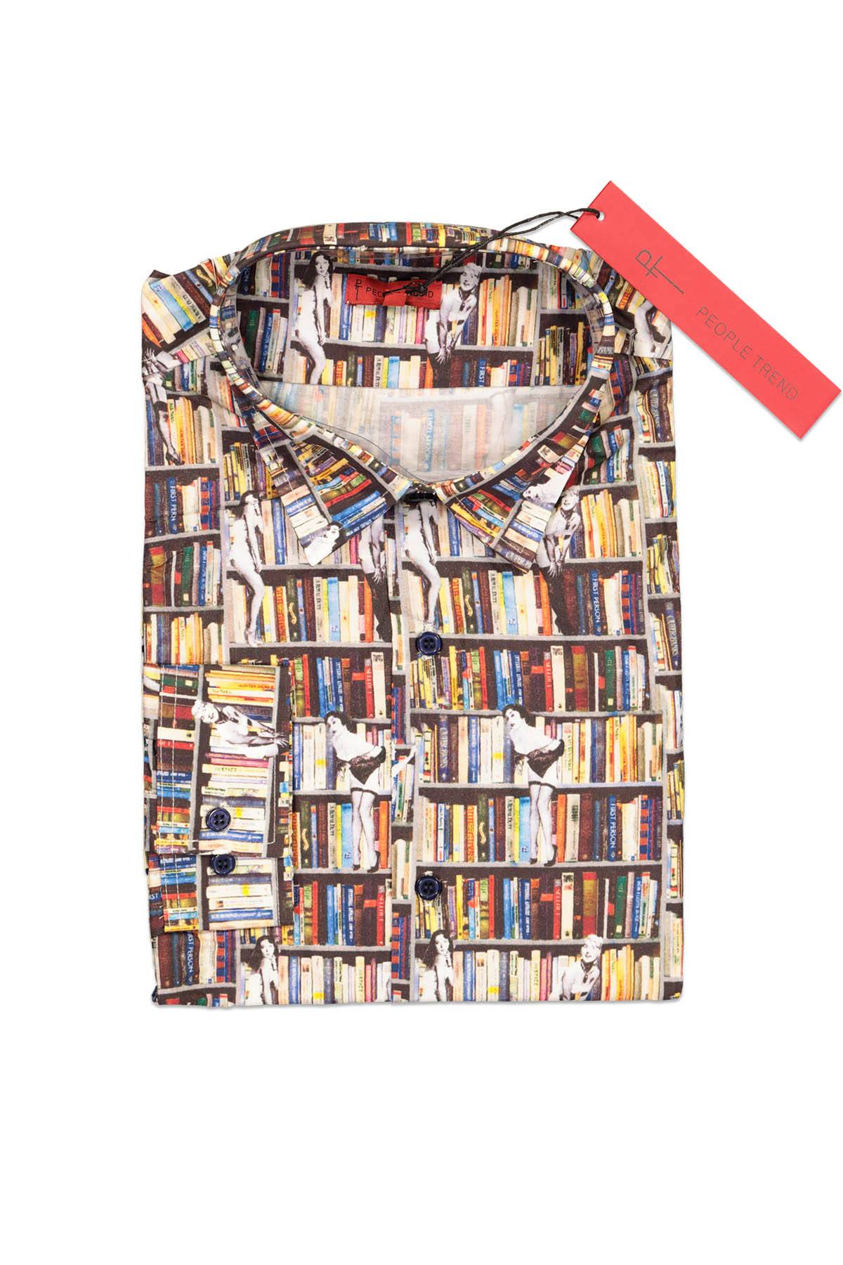 People Trend Las Vegas Library Button-Up