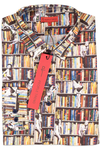 People Trend Las Vegas Library Button-Up
