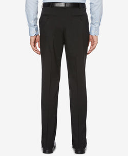 Perry Ellis Closeout! Portfolio Classic-fit Stretch Crosshatch Dress Pants Black thumbnail 2