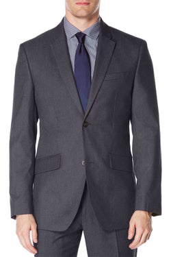Perry Ellis Navy Dressy Essentials Classic Fit Performance Jacket thumbnail 1