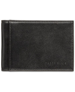 Perry Ellis Portfolio Closeout! Leather Front-pocket Rfid Wallet Black thumbnail 1