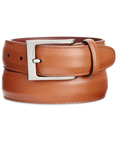 Perry Ellis Portfolio Full-grain Leather Belt Rustcopper