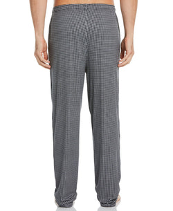 Perry Ellis Portfolio Gingham Check Knit Pajama Pants Black And White thumbnail 2