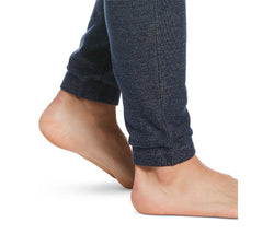Perry Ellis Portfolio Heather Textured Knit Jogger Pants Dark Blue thumbnail 3