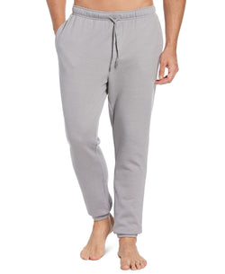 Perry Ellis Portfolio Heather Textured Knit Jogger Pants Grey thumbnail 1