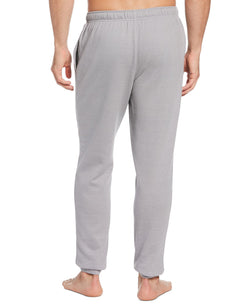 Perry Ellis Portfolio Heather Textured Knit Jogger Pants Grey thumbnail 2
