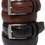 Perry Ellis Portfolio Leather Belt Chocolate