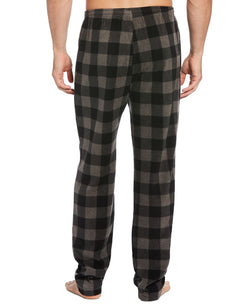 Perry Ellis Portfolio Microfleece Pajama Pants Black Buffalo thumbnail 2