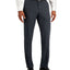Perry Ellis Portfolio Modern-fit Subtle Check Performance Dress Pants Charcoal