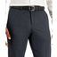 Perry Ellis Portfolio Modern-fit Subtle Check Performance Dress Pants Charcoal