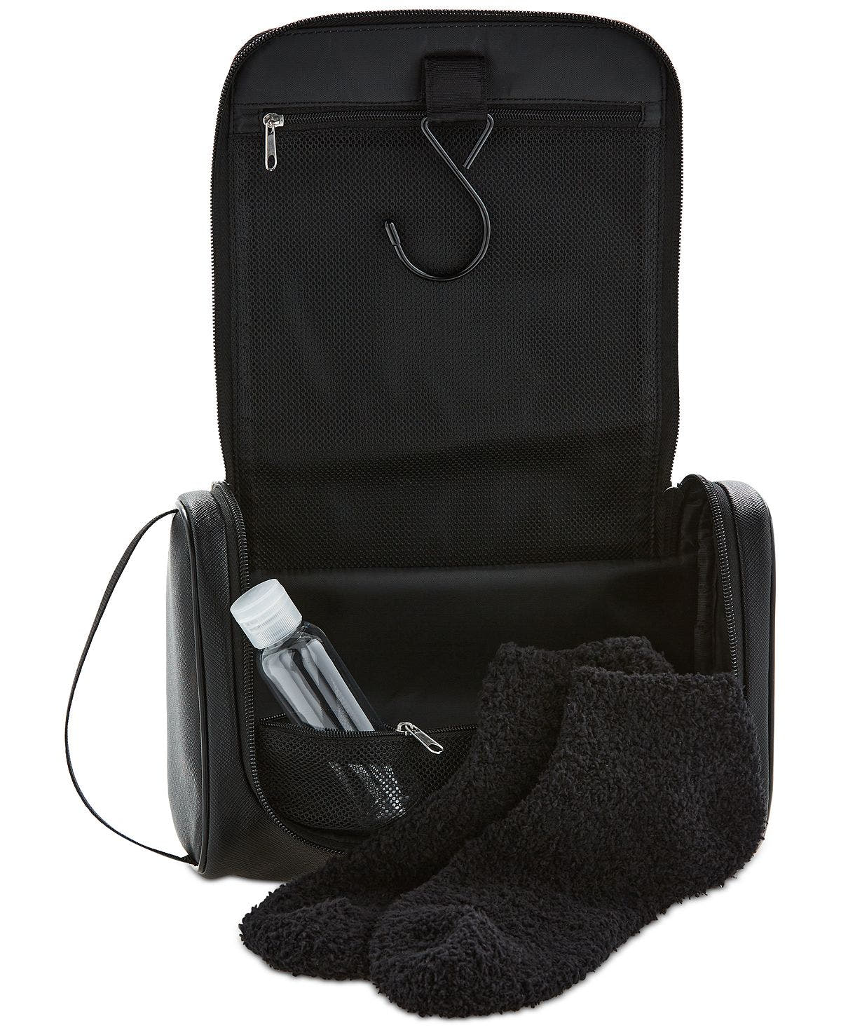 Perry Ellis Portfolio Perry Ellis Hanging Shave Kit Black