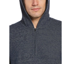 Perry Ellis Portfolio Portfolio Heathered Knit Hoodie Dark blue thumbnail 3
