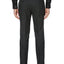Perry Ellis Portfolio Slim-fit Stretch Windowpane Dress Pants Dark Gray