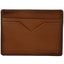Perry Ellis Portfolio Tan Premium Leather Card Holder Passcase Wallet