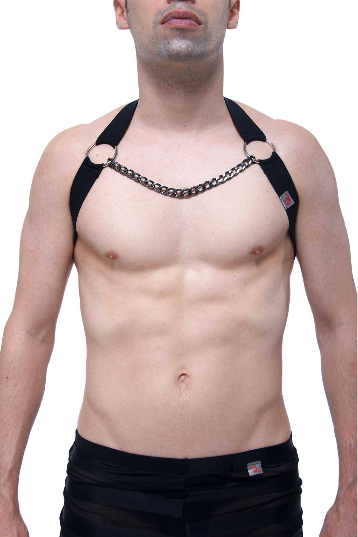 PetitQ Black Chains Harness