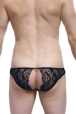 PetitQ Black Corlier Open-Back Brief thumbnail 2