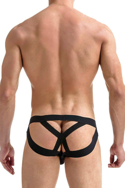 PetitQ Black Crossroad Jockstrap thumbnail 2