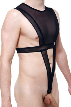 PetitQ Black Cru Harness with C-Ring thumbnail 4