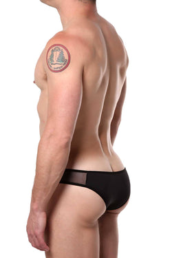PetitQ Black Lapal Bikini Brief thumbnail 2