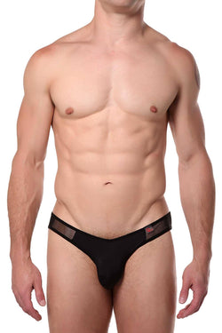 PetitQ Black Lapal Bikini Brief thumbnail 1