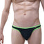 PetitQ Black/Lime Bam Thong