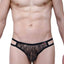 PetitQ Black Ornex Thong