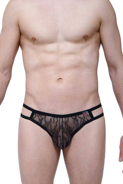 PetitQ Black Ornex Thong thumbnail 1