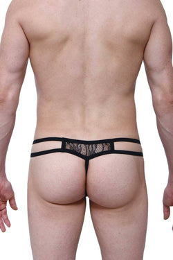 PetitQ Black Ornex Thong thumbnail 3