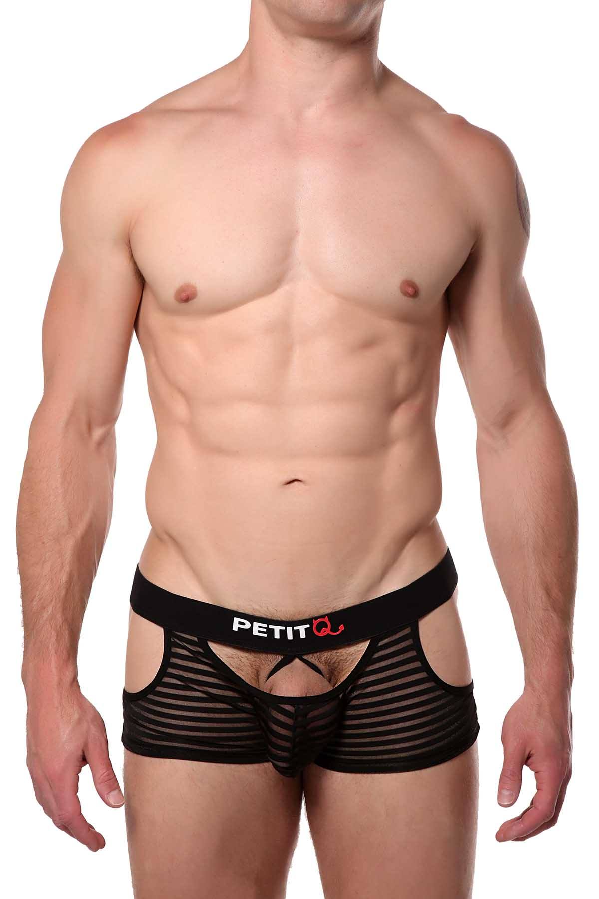PetitQ Black Palaja Jock-Trunk