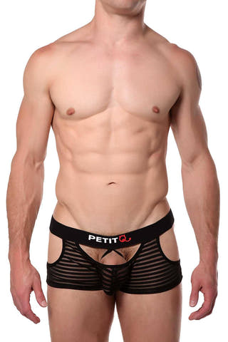 PetitQ Black Palaja Jock-Trunk