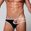 PetitQ Black Riviera Brief