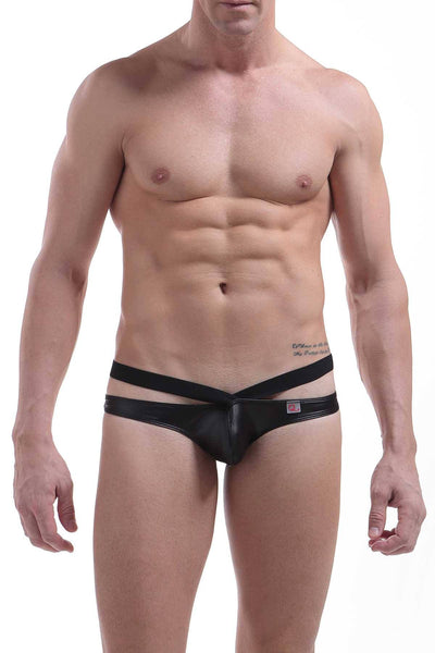 PetitQ Black Rully Thong