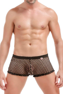 PetitQ Black Strip-Short Boxer Brief thumbnail 1