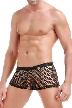 PetitQ Black Strip-Short Boxer Brief thumbnail 2
