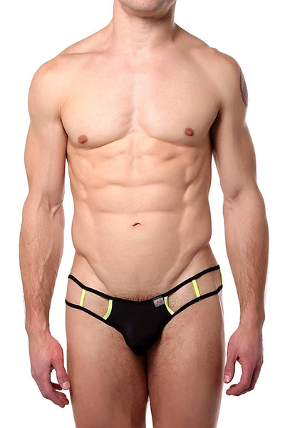 PetitQ Black/Yellow Revel Brief