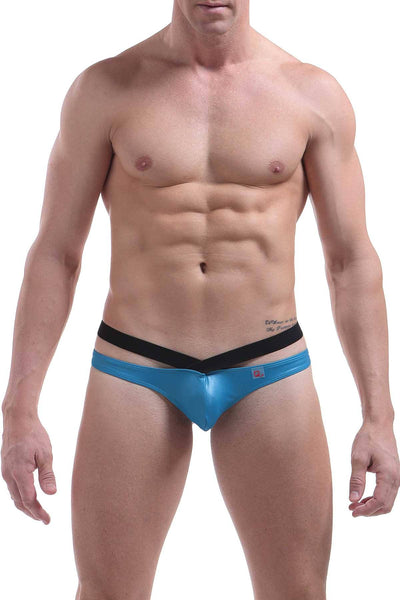 PetitQ Blue/Black Rully Thong