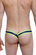 PetitQ Blue/Yellow Lasso Thong