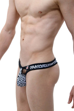 PetitQ Geometric Printed Neuvy Thong thumbnail 2