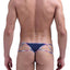 PetitQ Navy-Blue Ziggy Thong