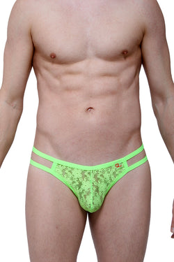 PetitQ Neon Green Ornex Thong thumbnail 1