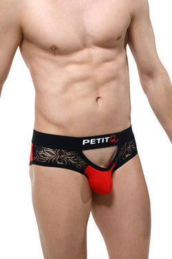 PetitQ Red/Black Chabanne Jockstrap thumbnail 2