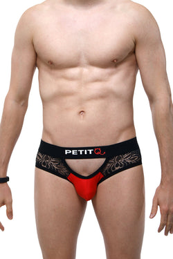 PetitQ Red/Black Chabanne Jockstrap thumbnail 1